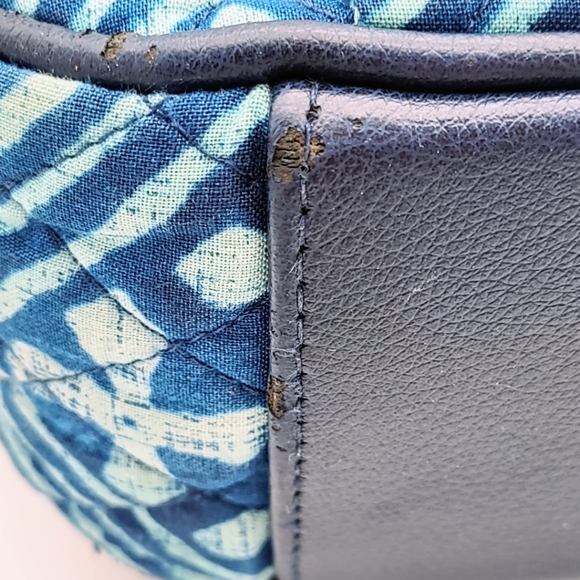 Vera Bradley Commuter Tote, Cuban Tiles with Matching Wristlet Wallet - Picture 7 of 13